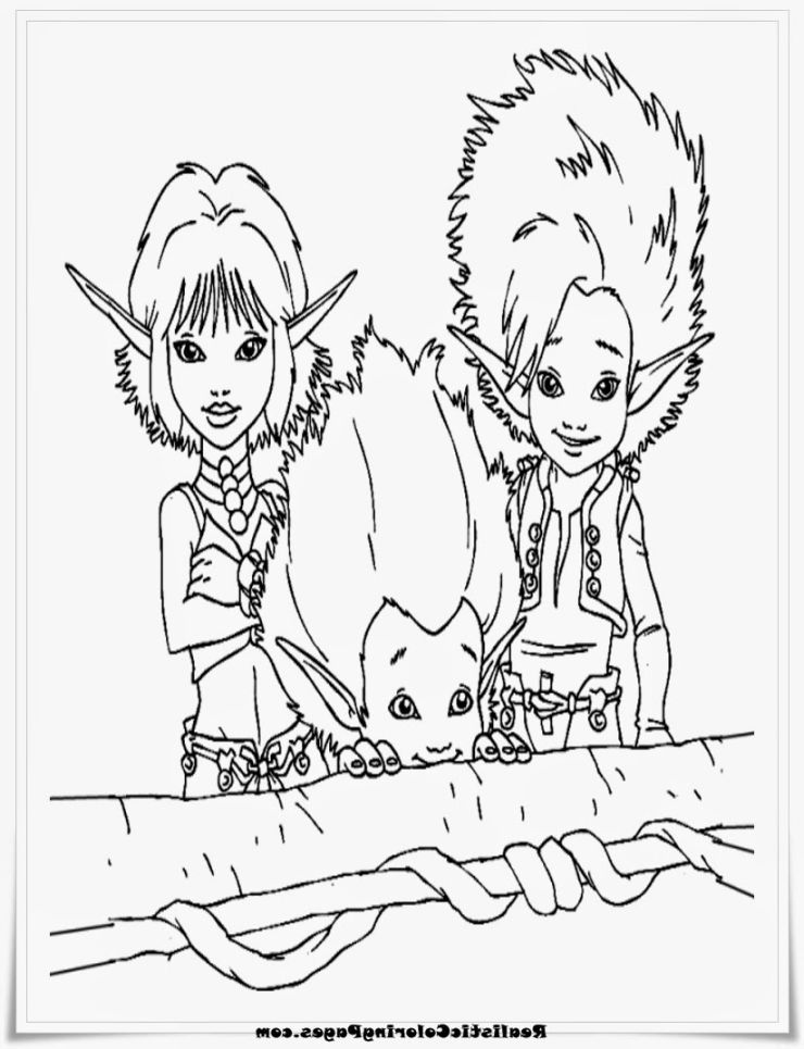 Arthur And The Minimoys Coloring Pages Â» Coloring Pages Kids