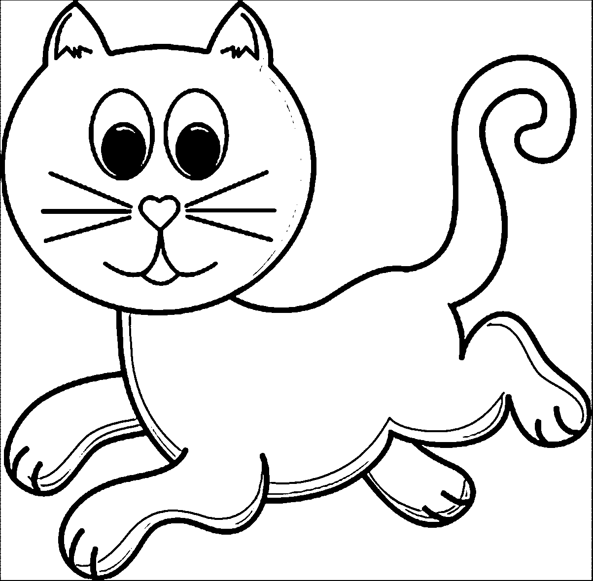 Cat Coloring Pages | Wecoloringpage