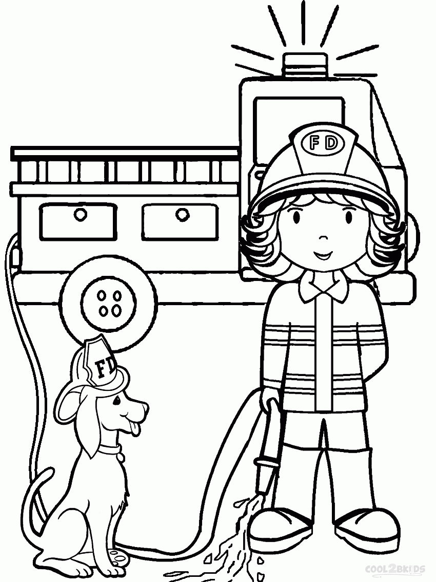 Policeicer Coloring Page Thank You Firefighter For Preschoolers Printable  Lego – Slavyanka