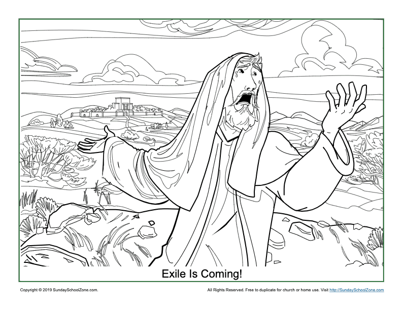 Free Bible Coloring Pages for Kids on Sunday School Zone