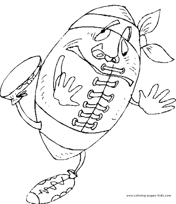 Rugby Ball color page - Ball color page - Coloring pages for kids - Sports coloring  pages - printable coloring pages - sport color pages - kids coloring pages  - coloring sheet -