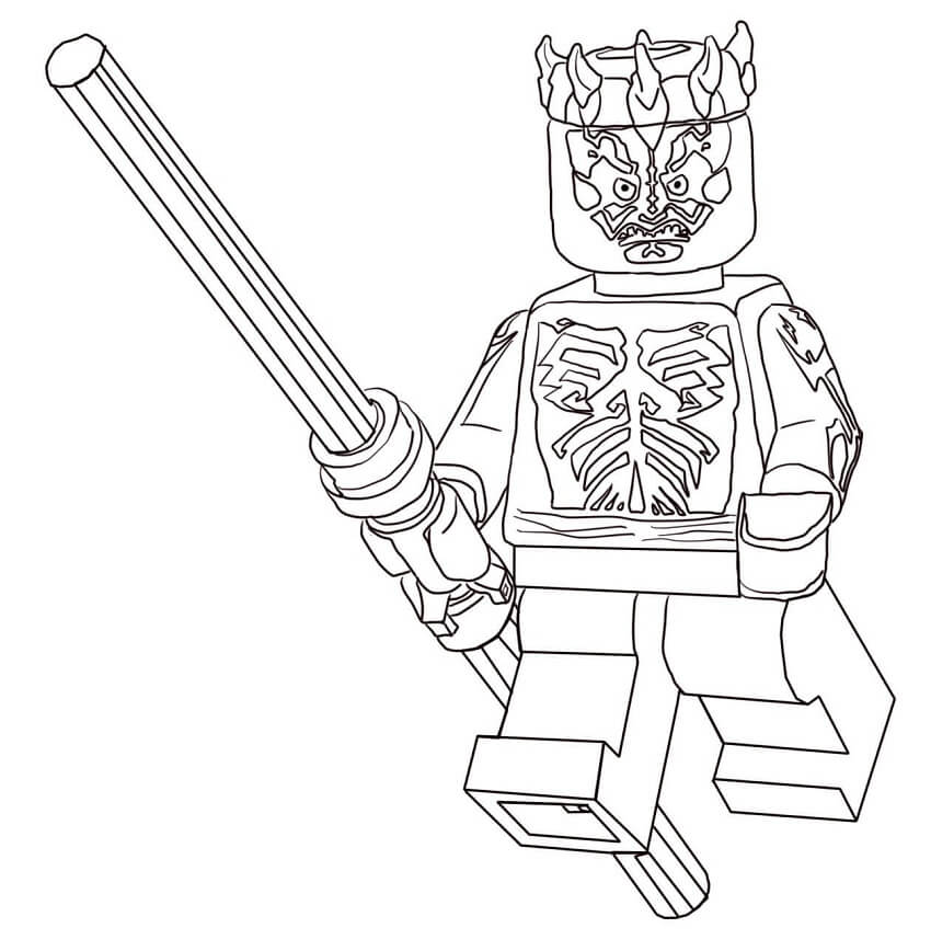 Lego Star Wars R2D2 and C3PO Coloring Page - Free Printable Coloring Pages  for Kids
