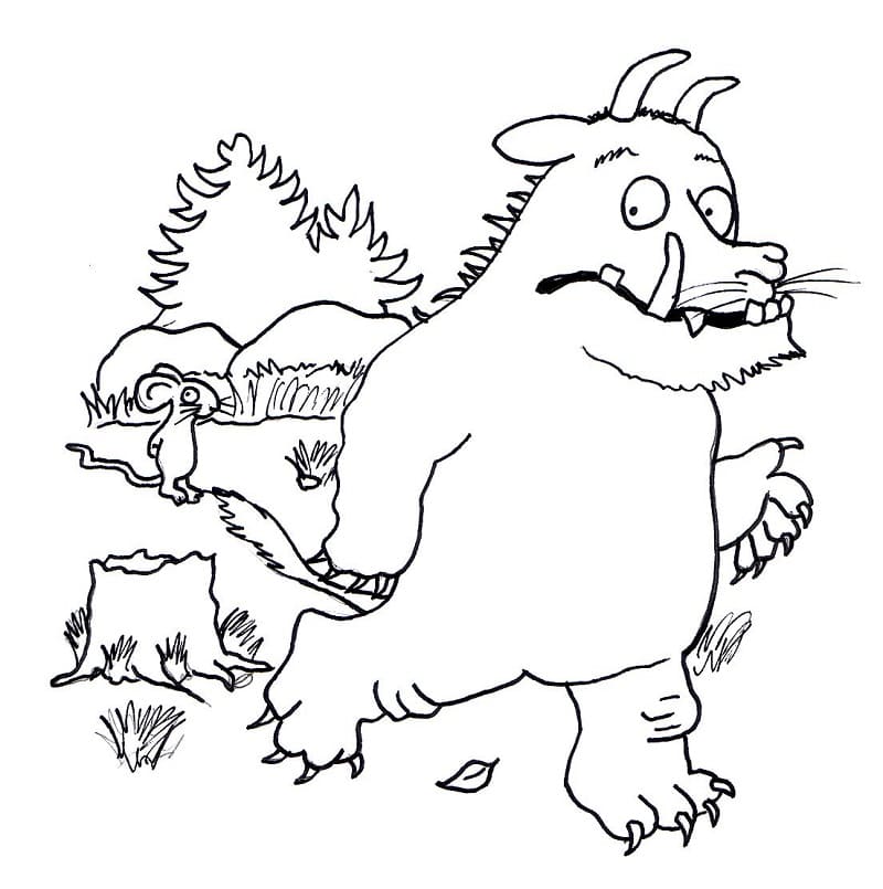 Gruffalo Coloring Pages - Free Printable Coloring Pages for Kids