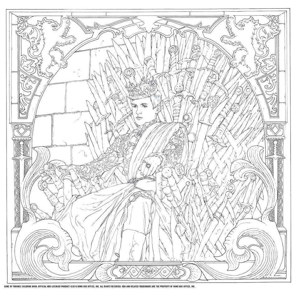 The Most Hated Character Returns In The 'Game Of Thrones' Coloring Book |  HuffPost Entertainment