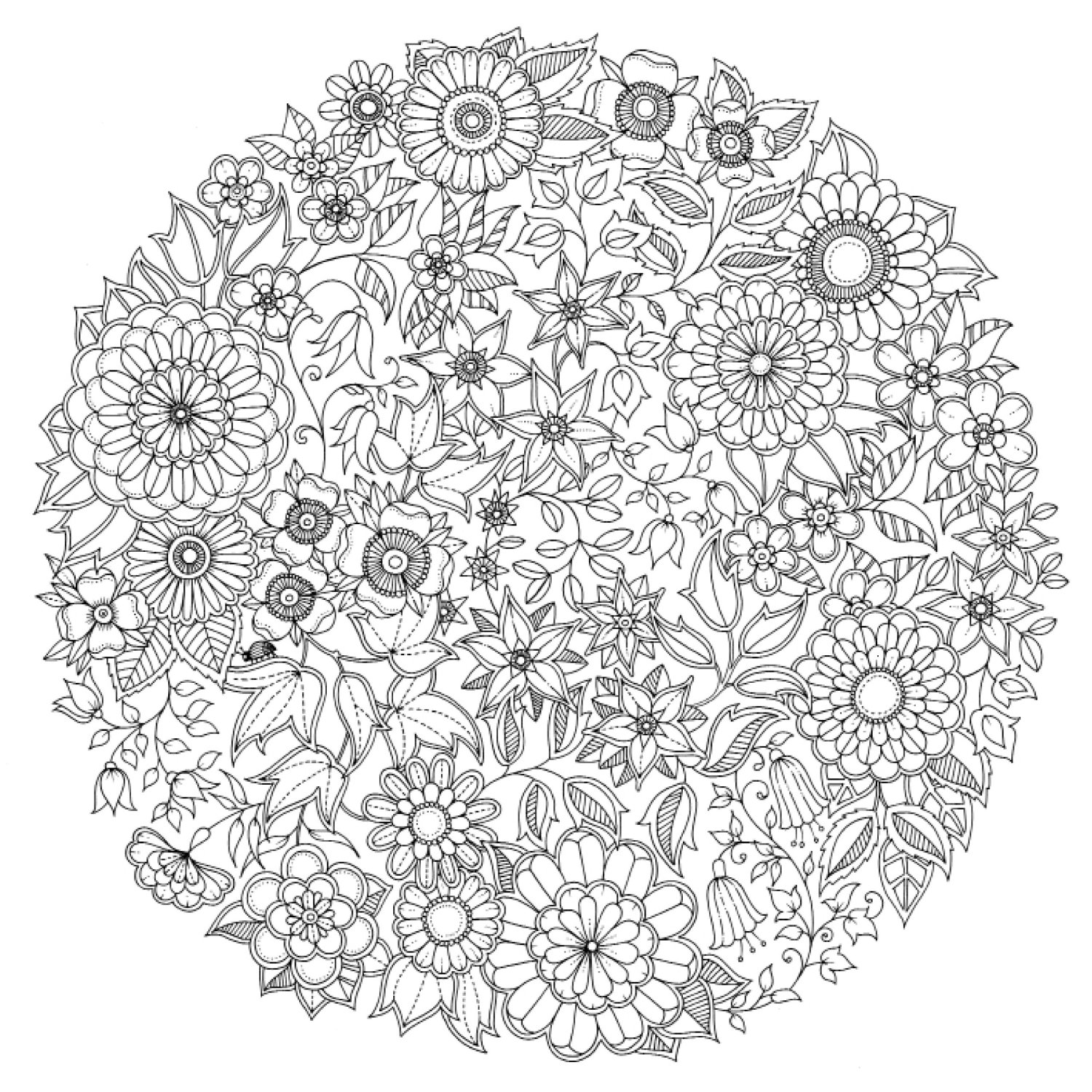 Drawing Anti-stress #126870 (Relaxation) – Printable coloring pages