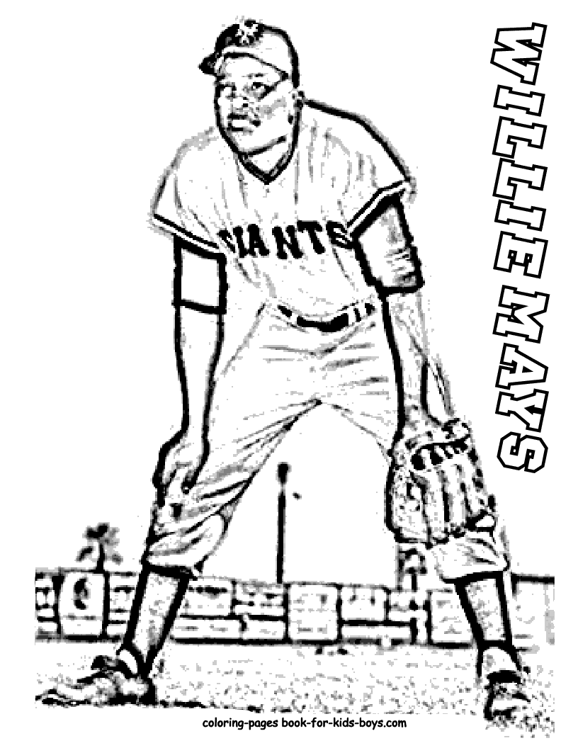 mike trout baseball coloring pages - Clip Art Library