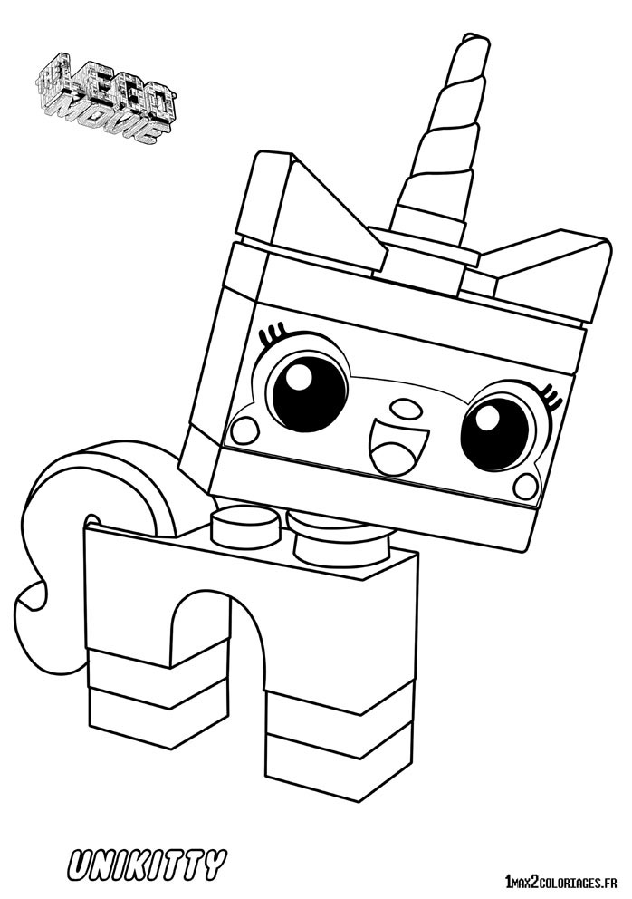 Lego Unikitty Coloring Pages