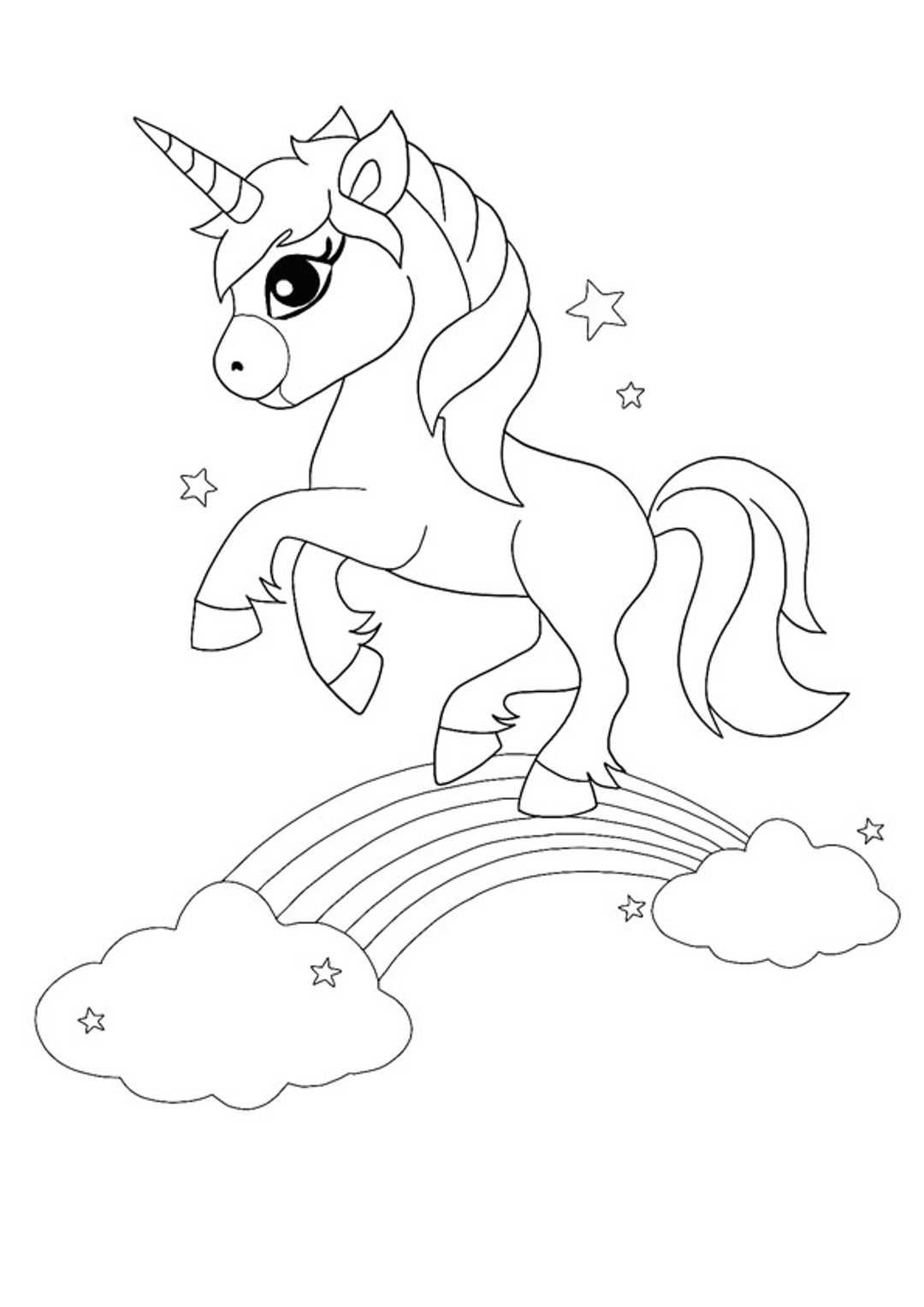 Cute magical unicorn and rainbow | Mermaid coloring pages, Dog coloring page,  Unicorn coloring pages