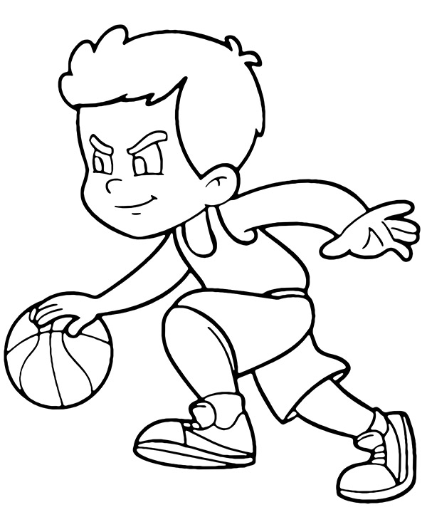 Printable basketball coloring pages ...