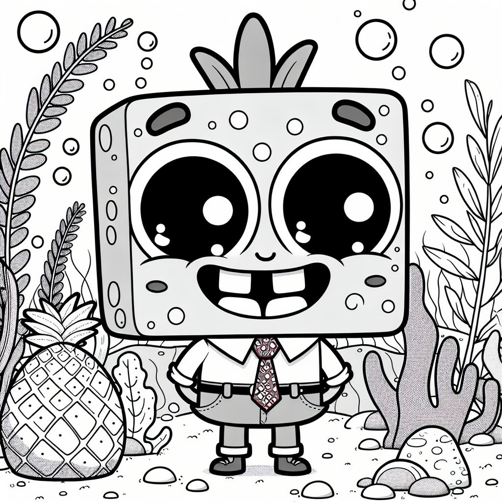 Spongebob Coloring Pages – Custom Paint ...