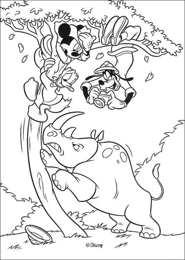 Mickey Mouse coloring pages - Mickey Mouse, Donald Duck, Goofy ...
