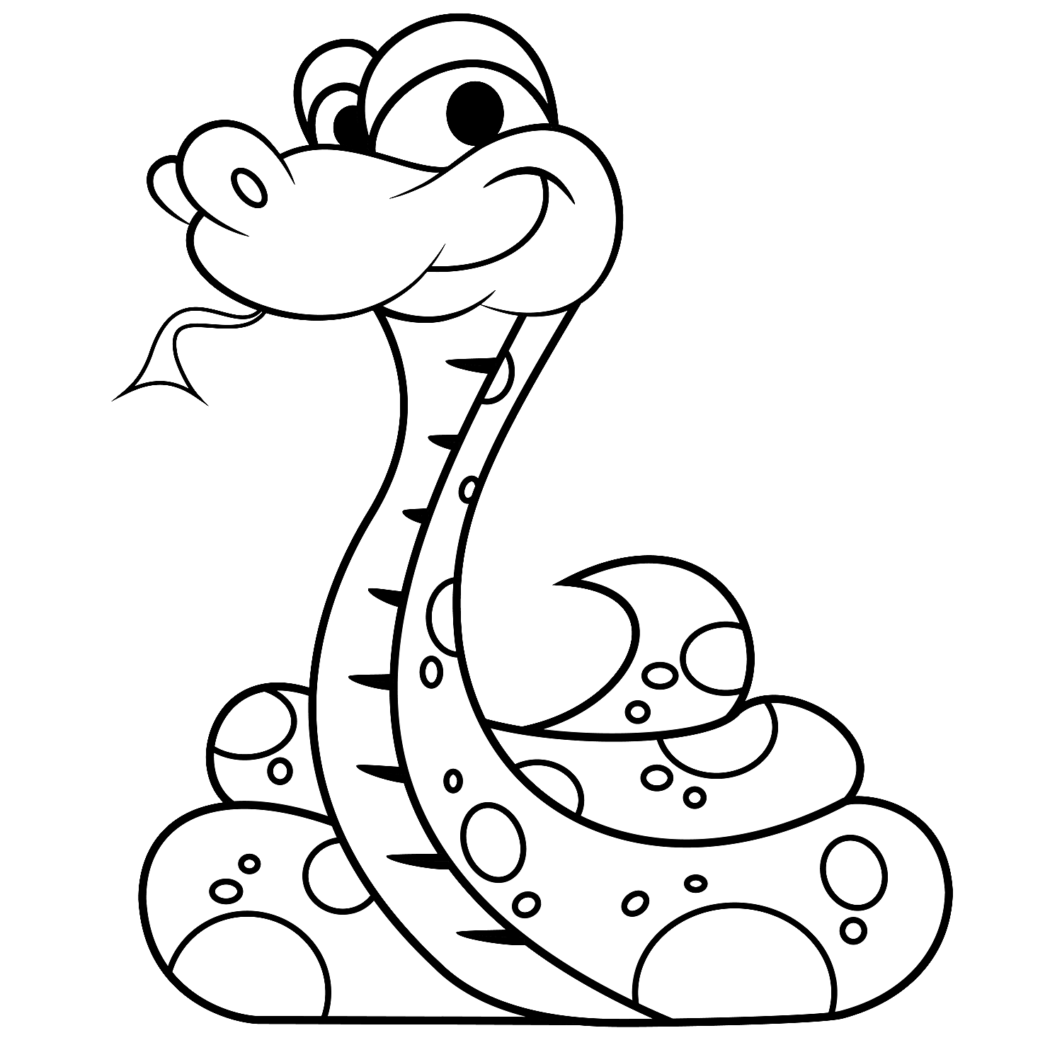 Snakes Coloring Pages To Print - High Quality Coloring Pages