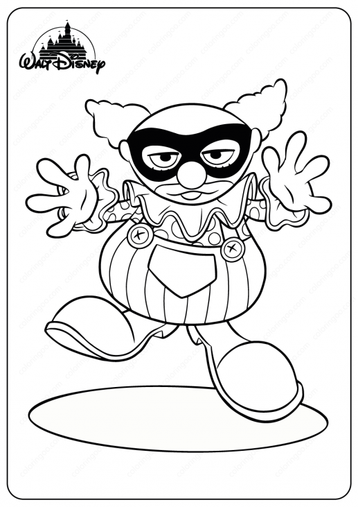 Printable Disney Toy Story Chuckles Coloring Pages
