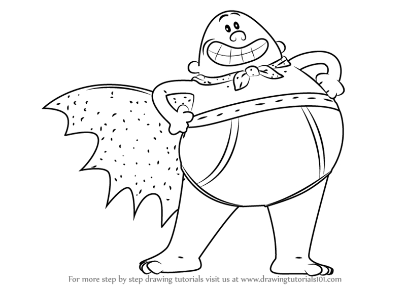 30 Coloring Pages Captain Underpants - Free Printable Coloring Pages