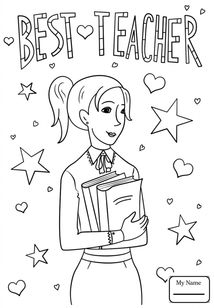 Teacher Coloring Pages - Best Coloring ...