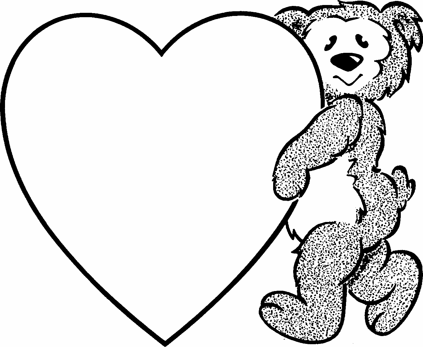 Valentine Day Coloring Pages - Colorine.net | #11502