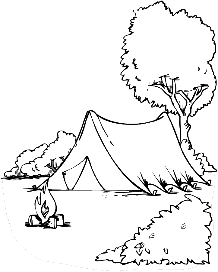 Outdoor - Coloring Pages for Kids and for Adults