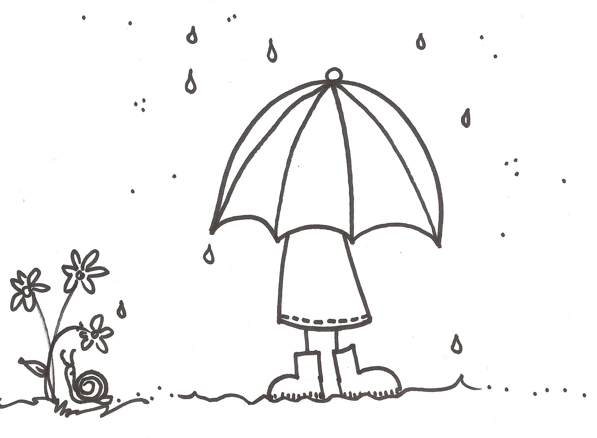 Rain Boots Coloring Pages Rain Coloring Spring Rain Coloring Pages ...