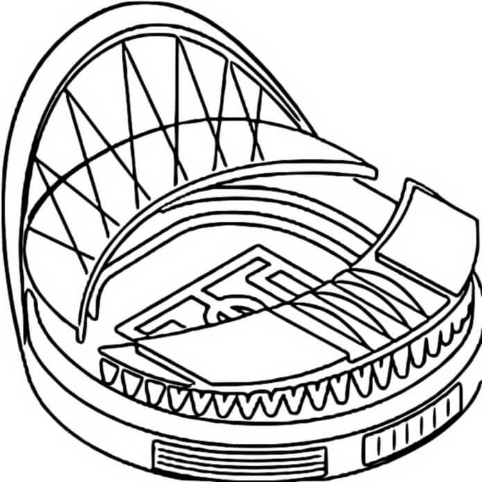 Stadium Coloring Pages - Free Printable Coloring Pages for Kids