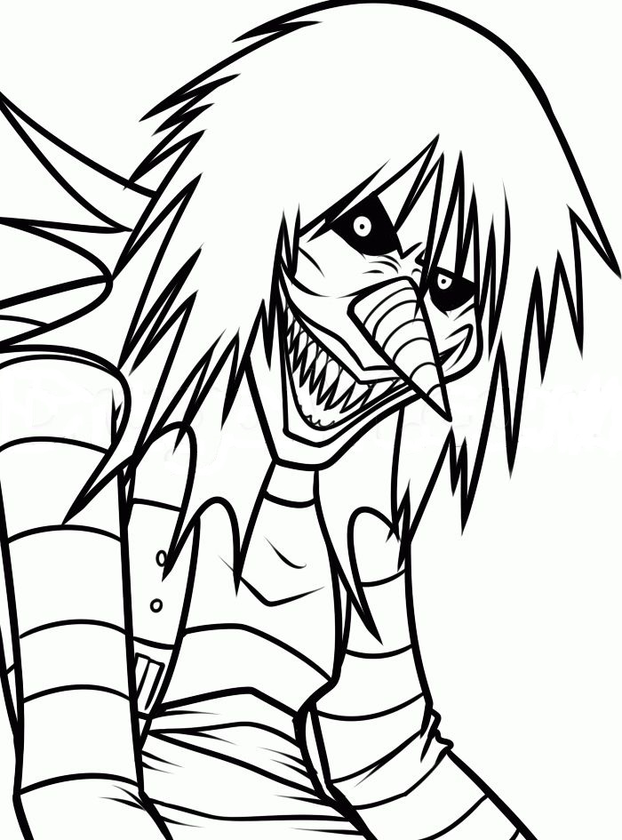 Laughing Jack Coloring Page - Free Printable Coloring Pages for Kids