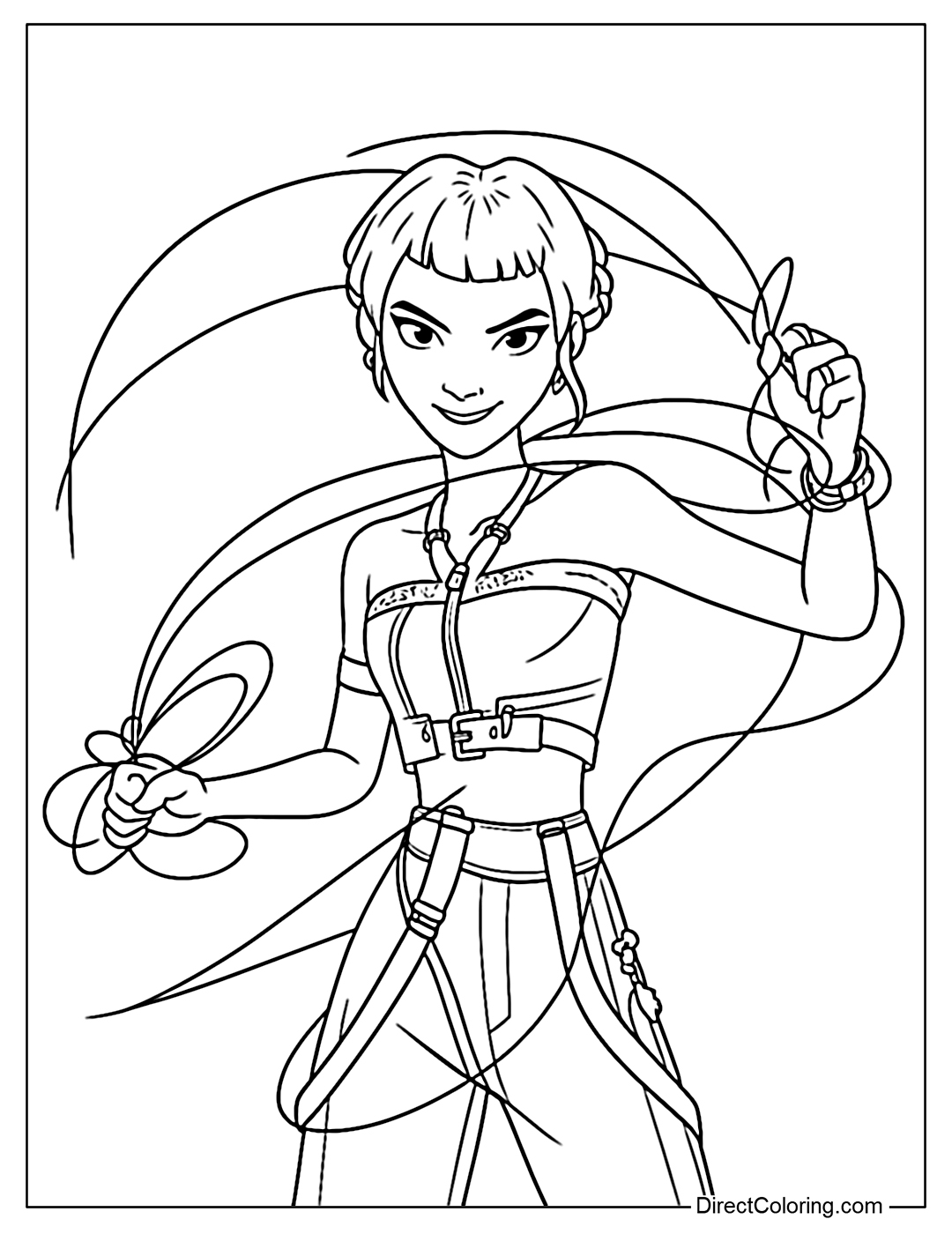 KPop Demon Hunters Coloring Pages - Free PDF to Download and Print