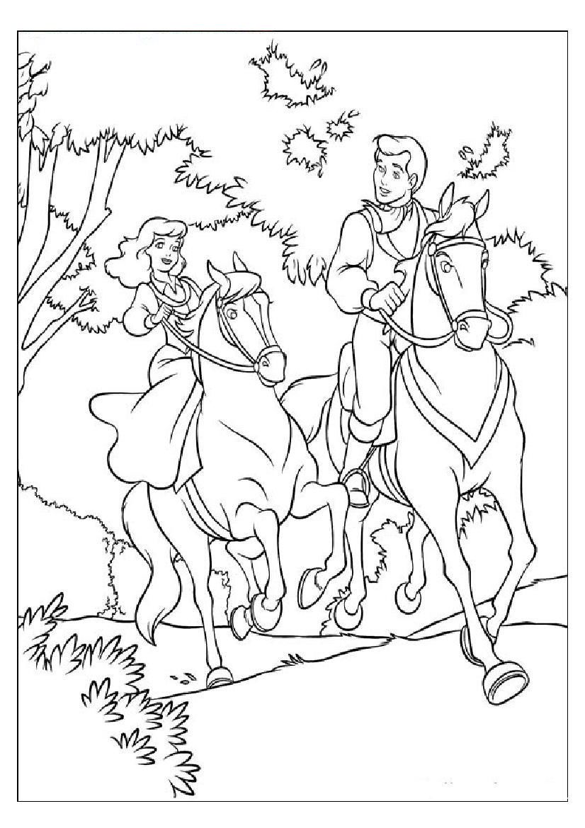 Barbie Horseback Riding Coloring Pages - Coloring Pages For All Ages