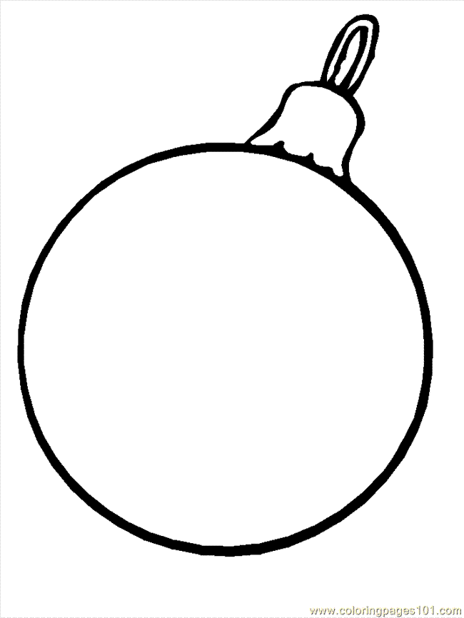 Christmas Ornaments Coloring Pages ⋆ coloring.rocks!