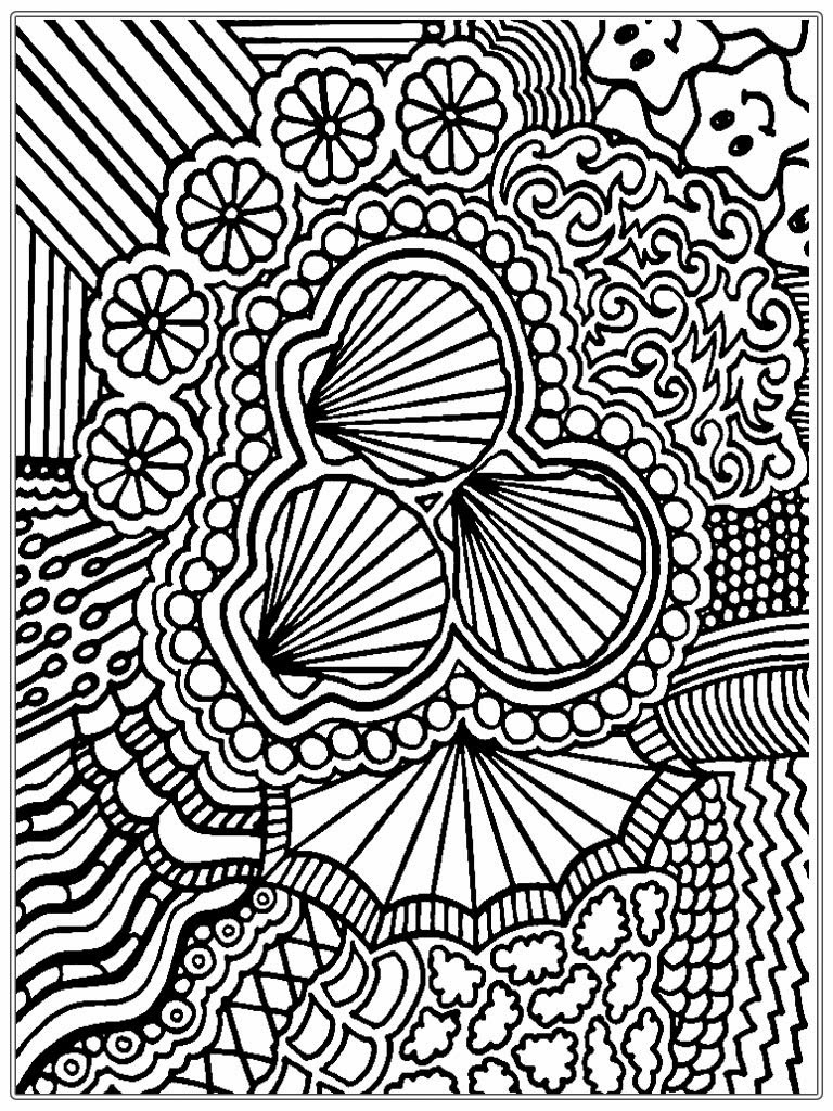Drawing Shell #163293 (Nature) – Printable coloring pages