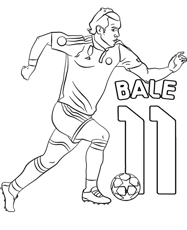 Soccer Coloring Pages - Free Printable Coloring Pages for Kids