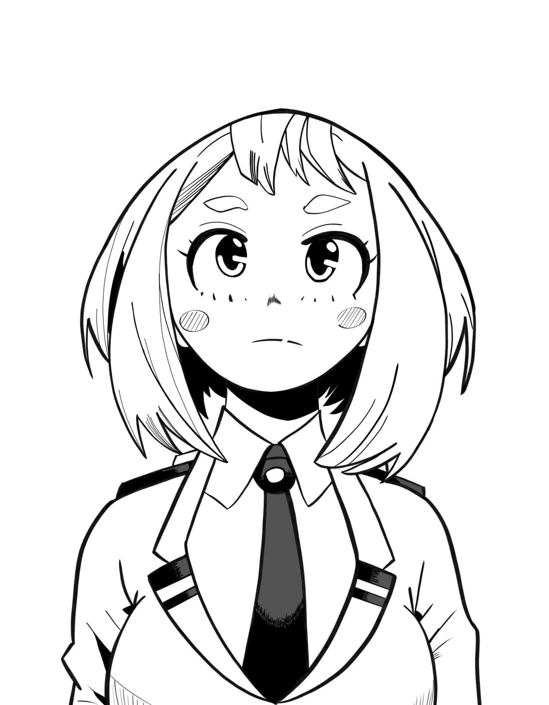 Coloring Pages are My Hero Academia. Print Coloring Pages from Anime.