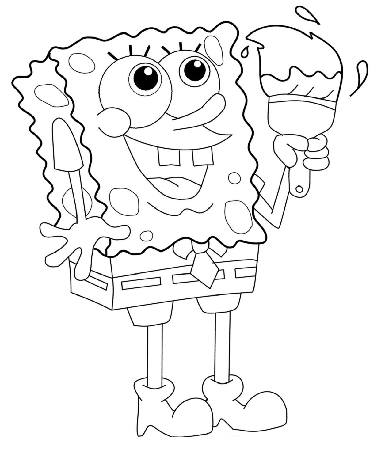 Spongebob Coloring Pages for Kids 2016 | Activity Shelter