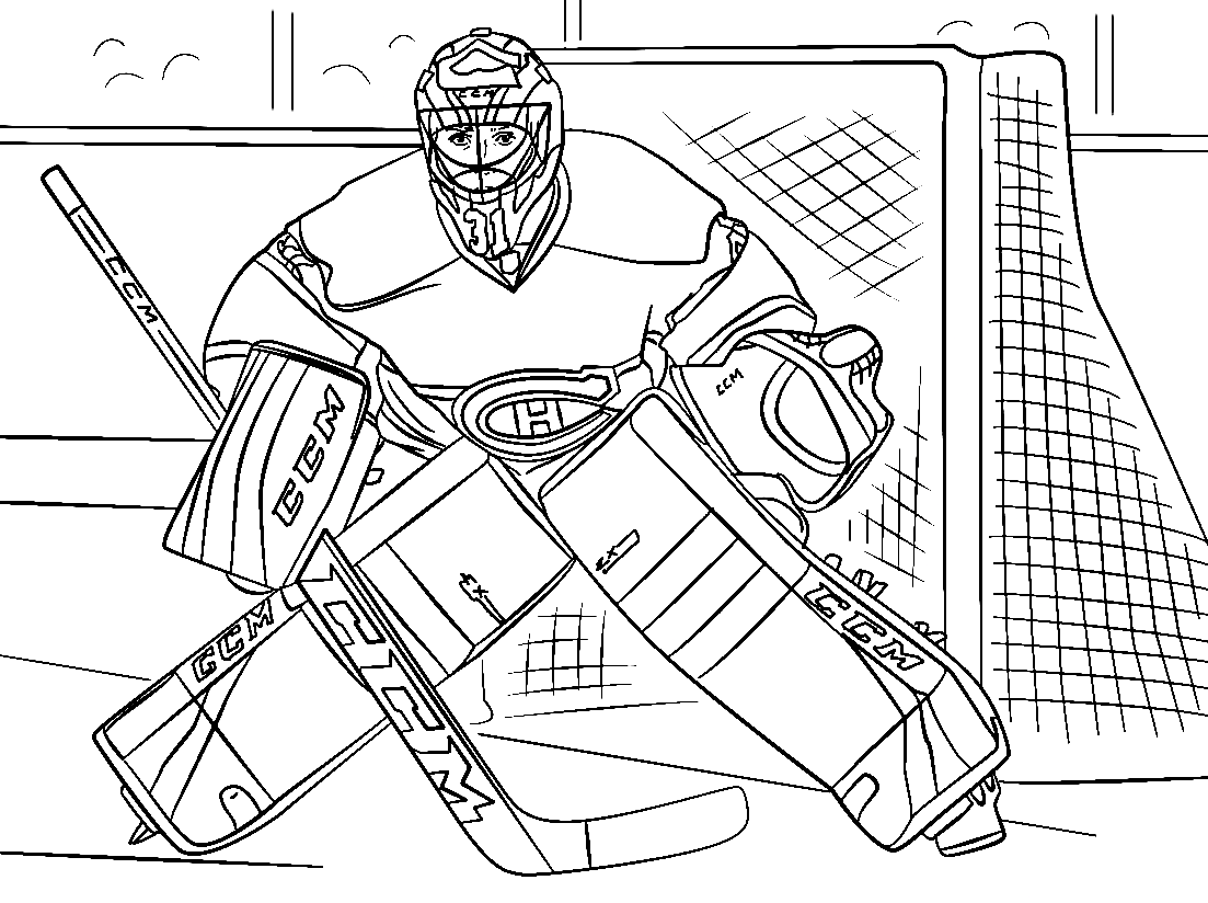 Edmonton Oilers Logo Coloring Pages - NHL Coloring Pages - Coloring Pages  For Kids And Adults