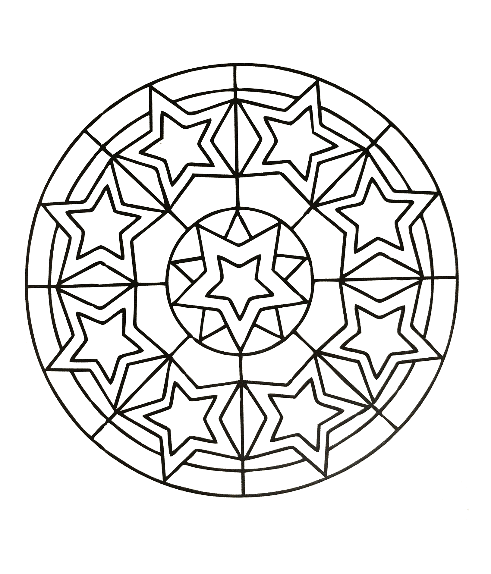 Mandalas to print - Mandalas Kids Coloring Pages