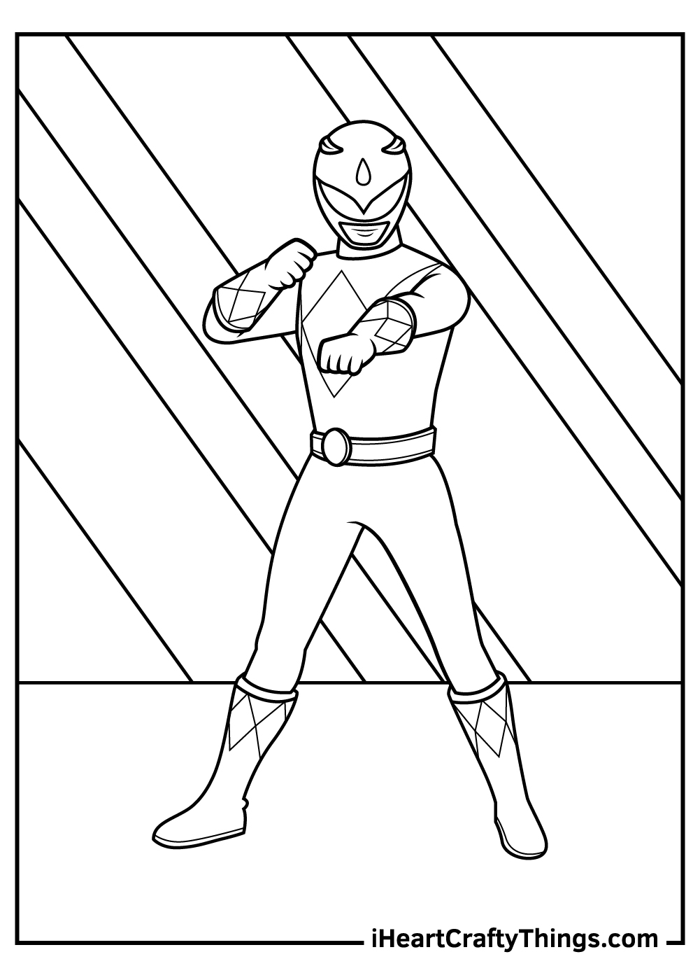 Printable Power Rangers Coloring Pages (Updated 2023)