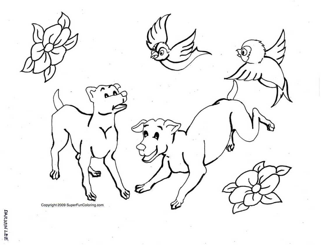 Puppy Coloring Pages Free Dog Coloring Page And Sheets Color Pages ...