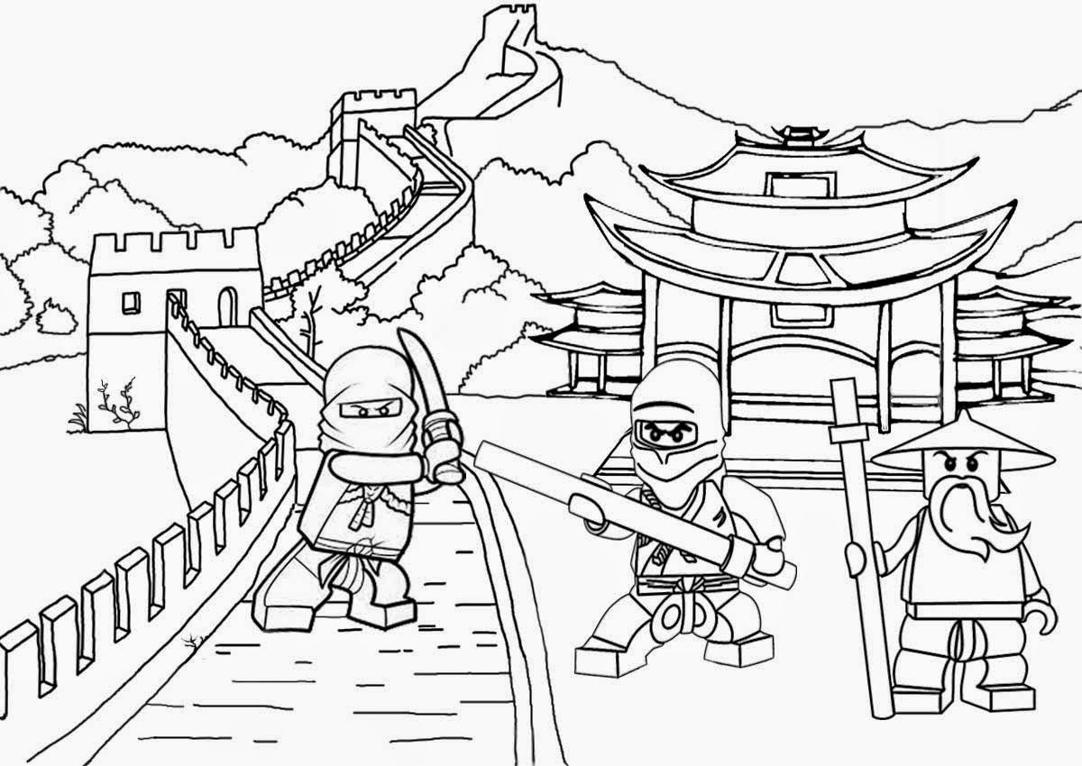Free Coloring Pages Of Ninjago Dark Samurai - VoteForVerde.com