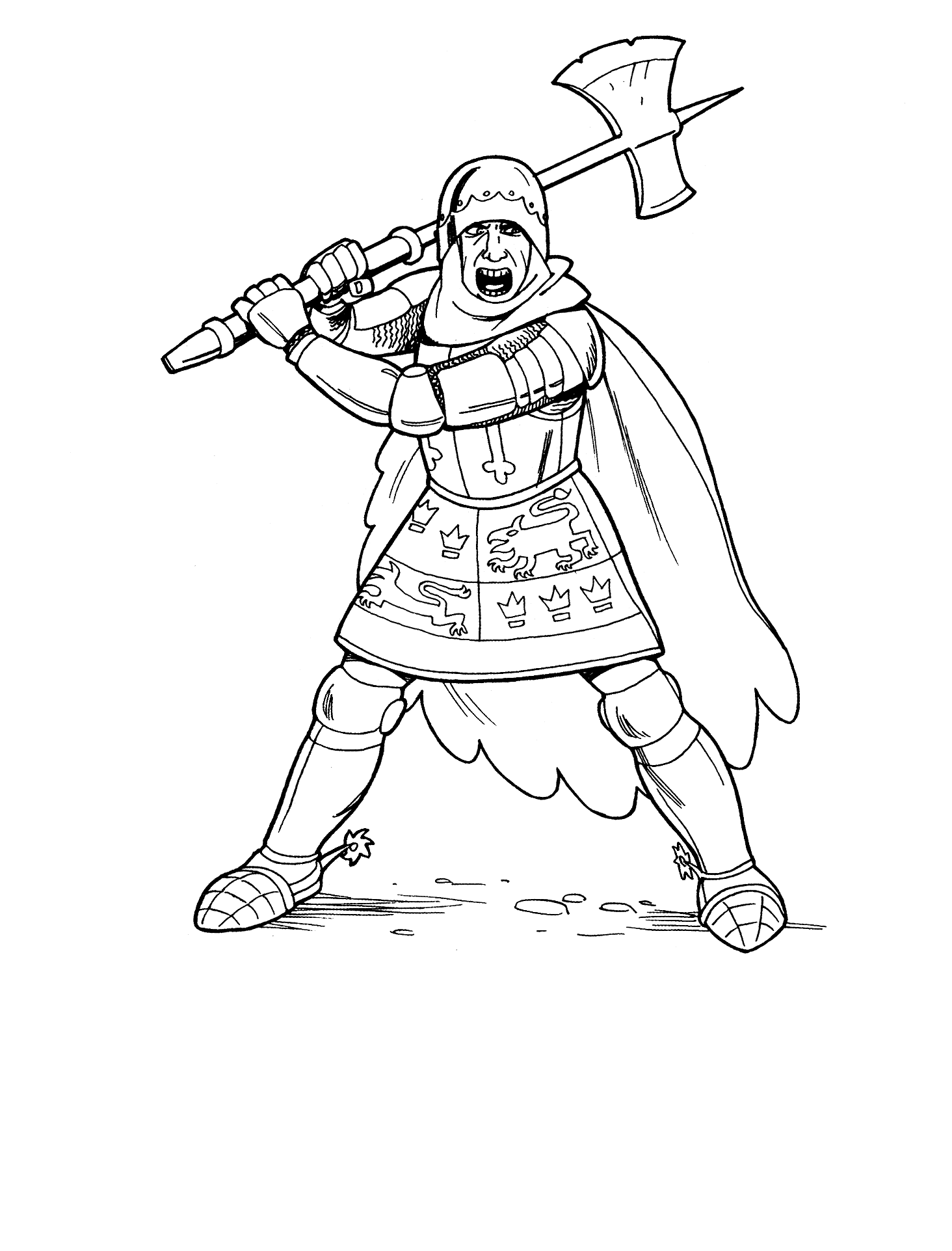 Soldiers and knights coloring pages 11 / Soldiers and Knights ...