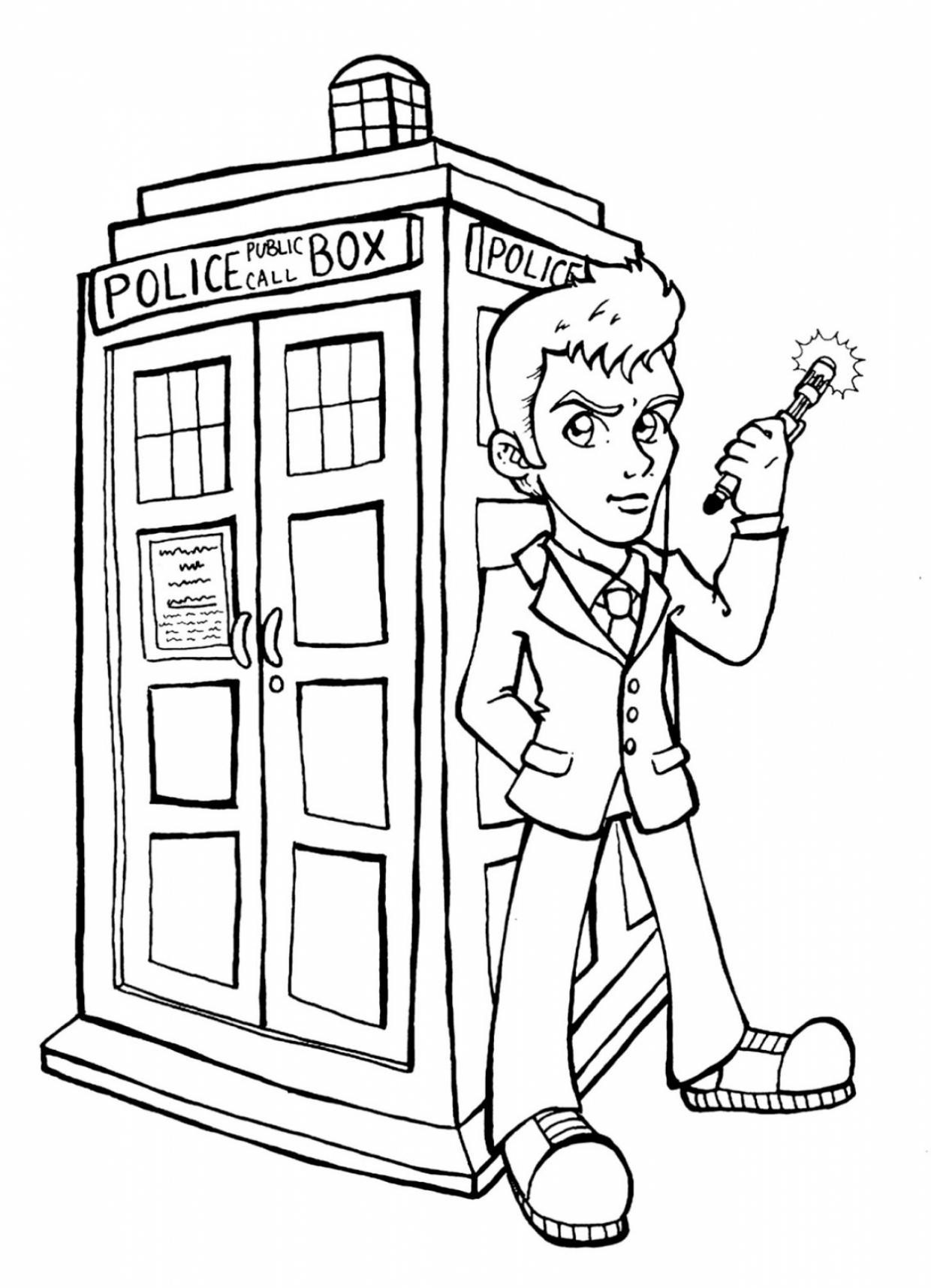 Doctor Who Coloring Pages - Best Coloring Pages For Kids