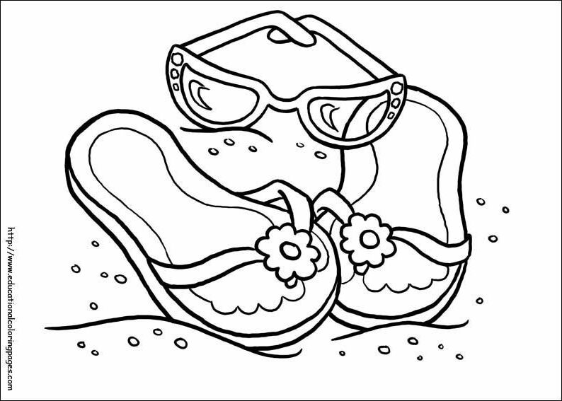 Seaside Coloring Pages - Coloring Nation