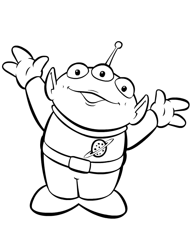 Coloring Pages Toy Story Characters