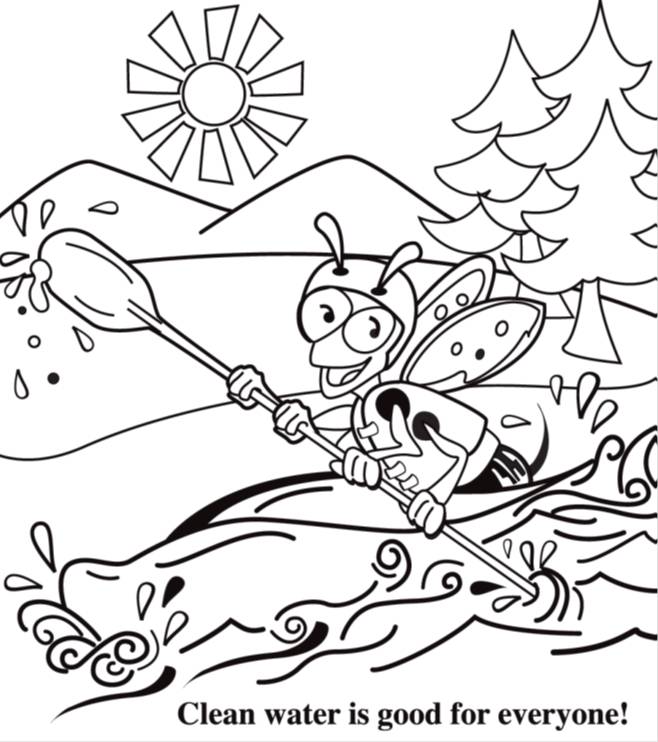 MIDDLE Colouring Pages