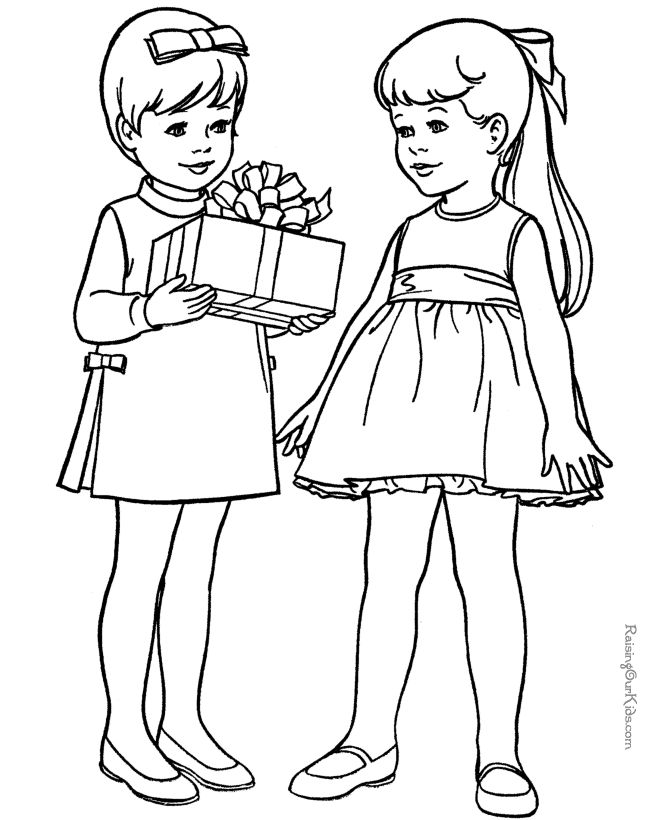 Free Birthday Coloring Pages 013