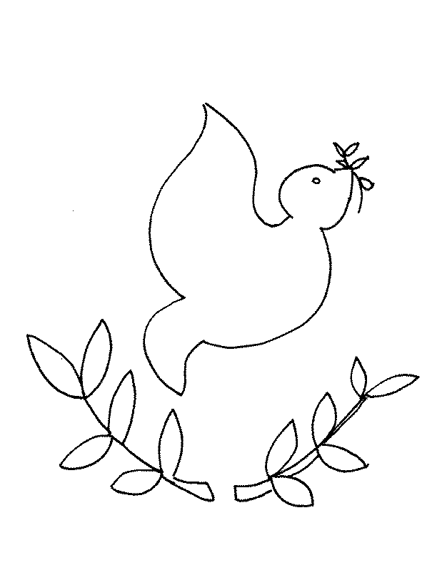 peace doves Colouring Pages (page 3)
