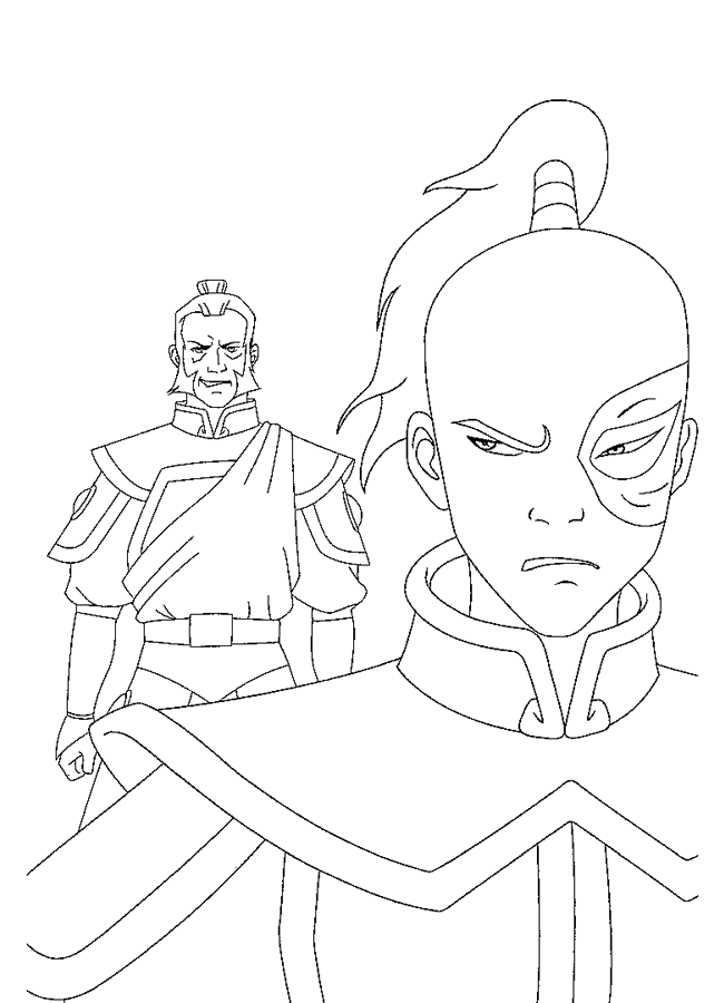 amazing Avatar Coloring Pages for Kids | Great Coloring Pages