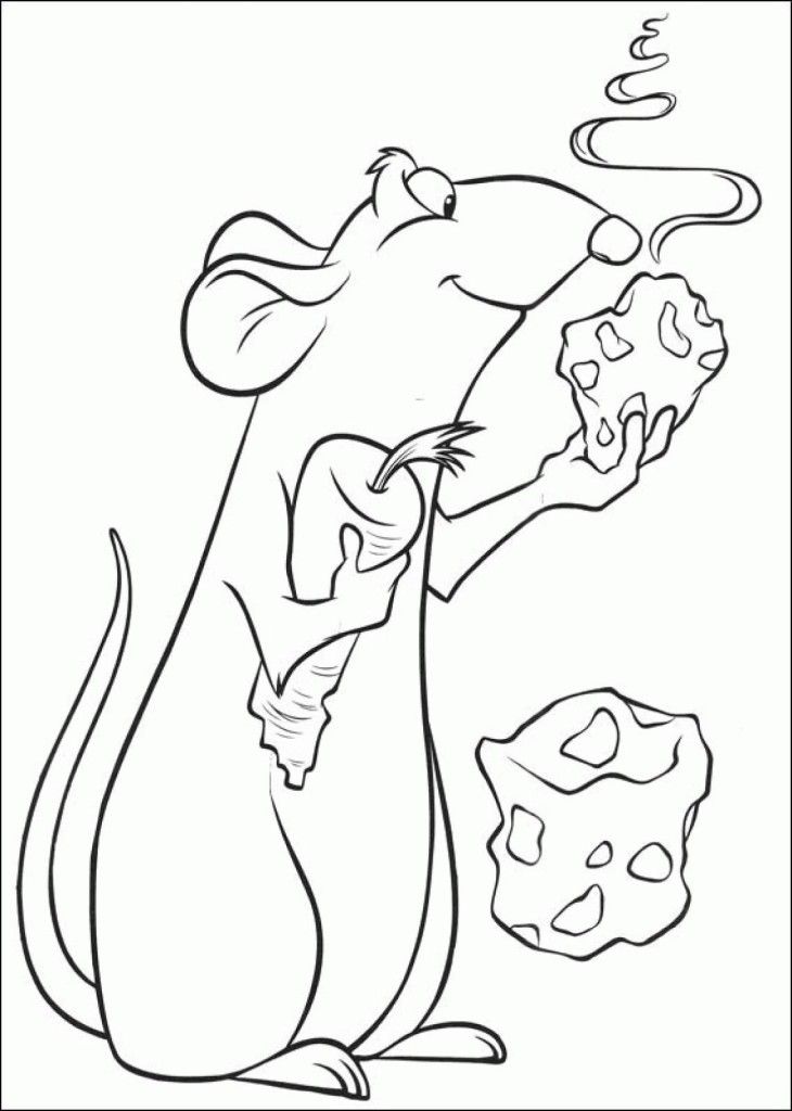 Ratatouille Printable Coloring Pages - deColoring