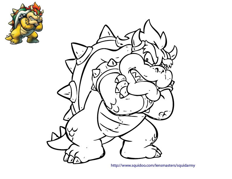 Mario Fire Flower Coloring Pages | Best Coloring Pages