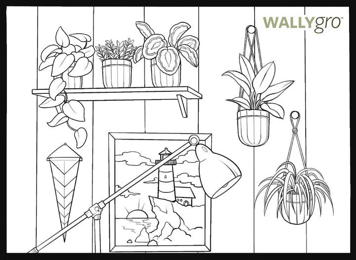 Activity: Relaxing Coloring Book Pages, Wally Loop – WallyGrow