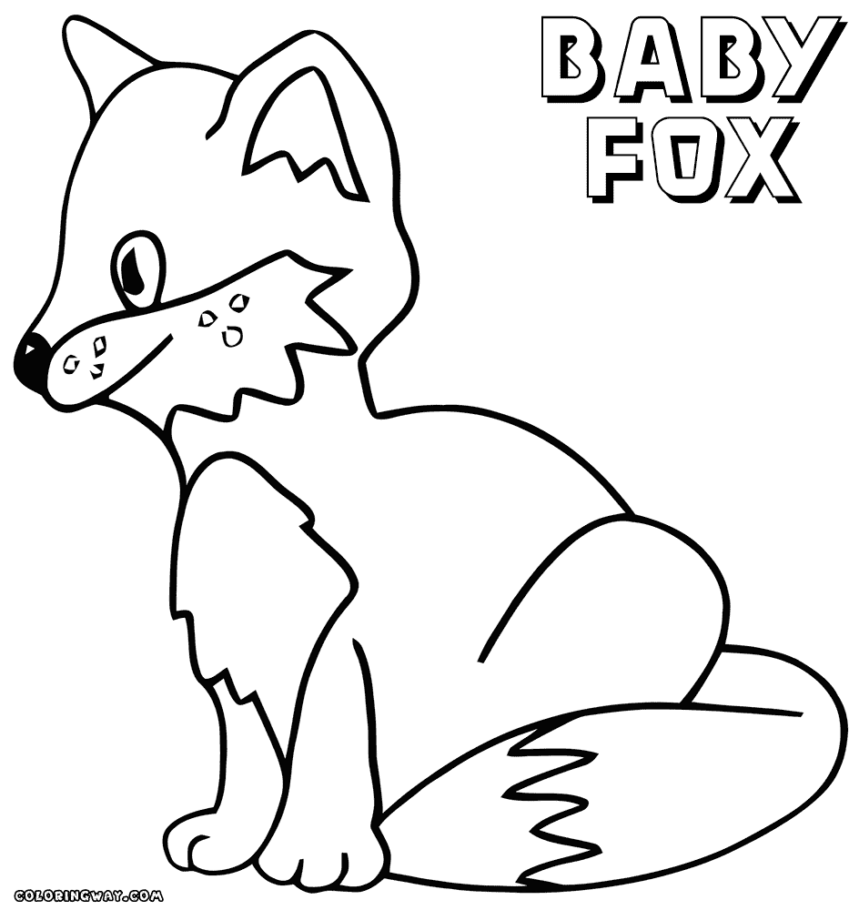 Fox coloring pages | Coloring pages to download and print