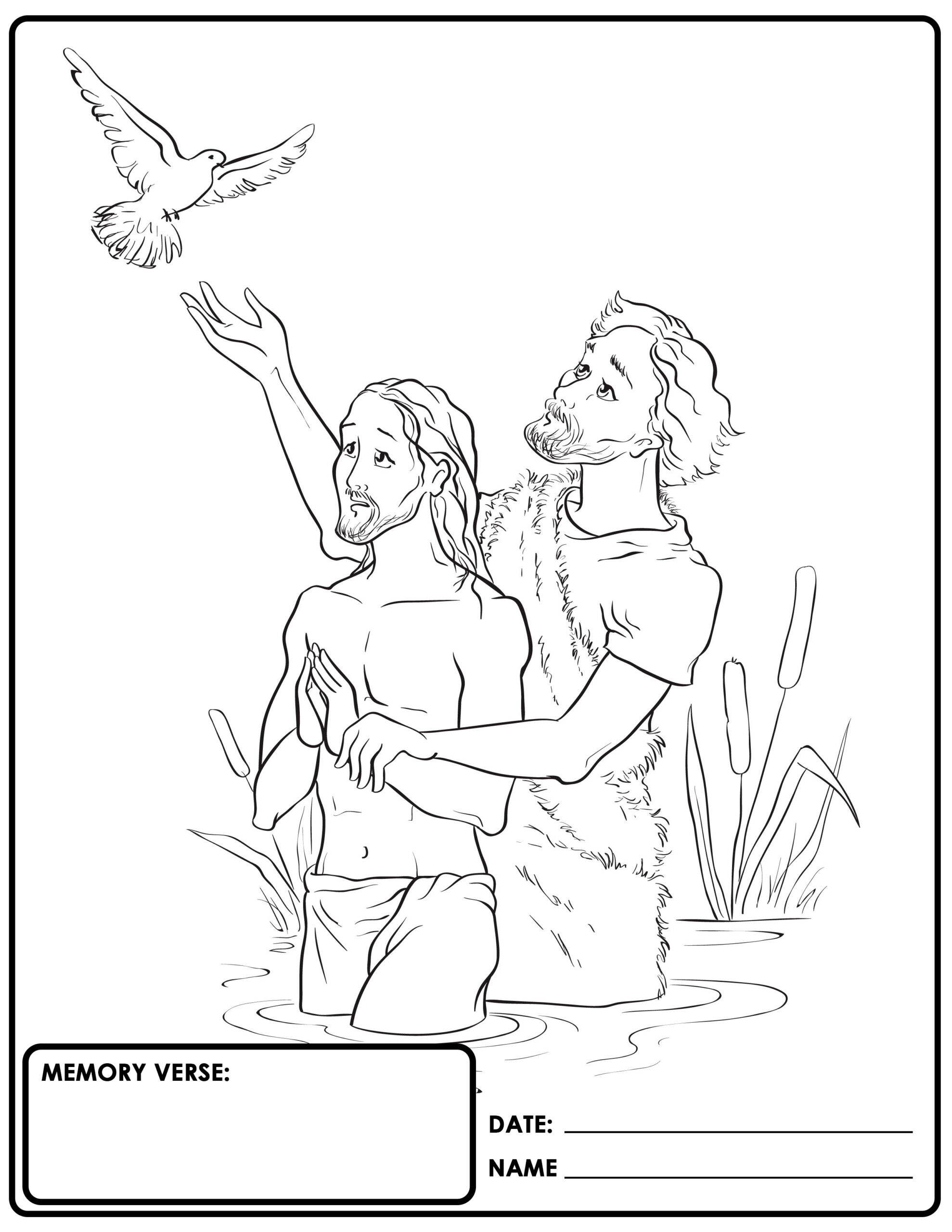 Children's Church Bible Coloring Sheets - Ministry Voice