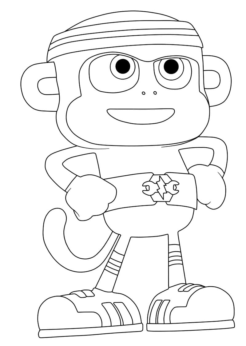 Chico Bon Bon Coloring Pages - Free ...